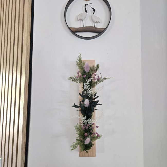 Deco végétale stabilisée a poser ou a accrocher